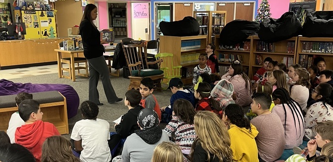 Clinton Macomb Library Visit